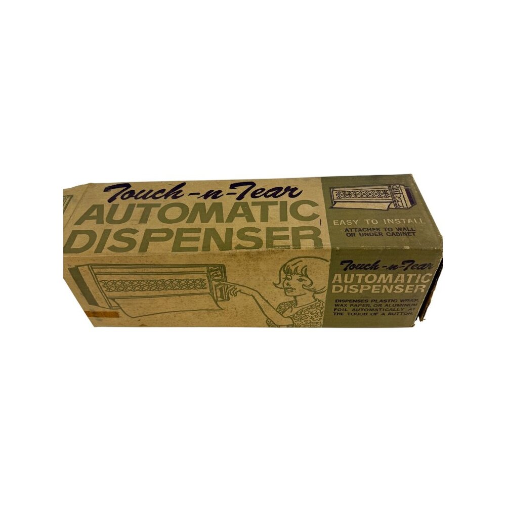 Vintage Touch-N-Tear Automatic Dispenser For Plastic Paper Wrap / Aluminum Foil - Picture 8 of 8